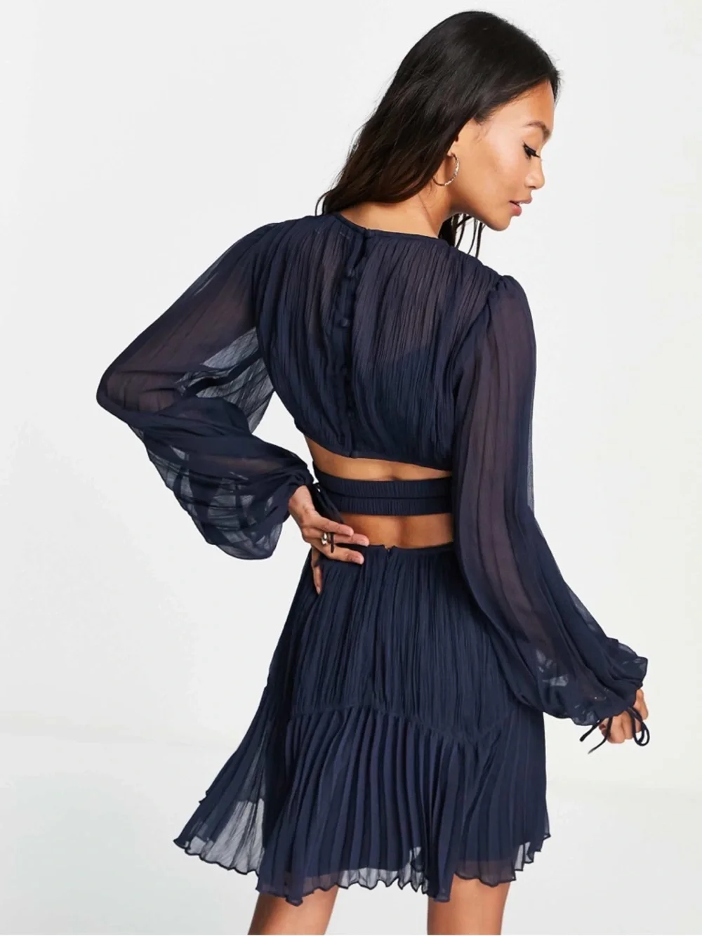 ASOS DESIGN Mushroom Dress size 8 - Picture 4 of 16